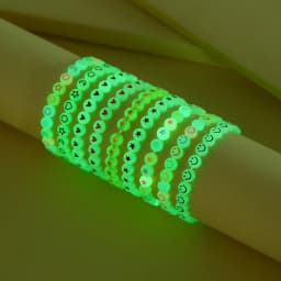 9pcs Girls Heart Star Cloud Smiling Face Luminous Beads Elastic Bracelet Set Girls Accessories Ideal choice for Gifts