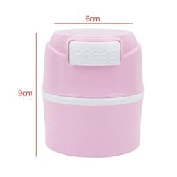 1pcs Eyelash Glue Storage Tank Container Lash Lifting Individual Adhesive Stand Storage Jar Eyelashes Extension Makeup Tool