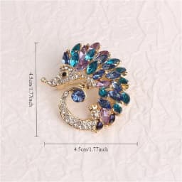 creative enamel hedgehog brooch fashion clothing accessories brooches