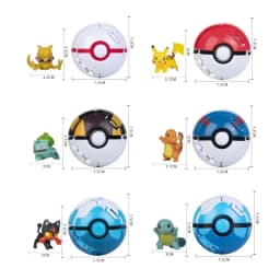 Pokeball Pokemon Figurine Elf Ball Anime Figure Cartoons Pikachu Charizard Pocket Monster Pet Anime Action Model Toy Gifts