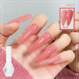 1-6pcs SHAKA Spring Ice Skin Naked Pink Gel Nail Polish 2026 New Style Versatile And Stylish Nail Art Nail Supplies