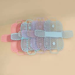 Detachable Shower Basket Plastic Bath Basket Bathroom Hollow Wash Storage Basket Shopping Basket Home Storage Organization