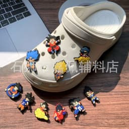 41pcs/set Dragon Ball Shoe Charms Shoe Flower Cute Cartoon Funny Shoe Accessories Fit shoes Clog Decorations Buckle Unisex Gifts