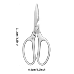 Kitchen Poultry Shears Butcher Meat Cleaver Stainless Steel Kitchen Scissors Chicken Bone Shear Sharp Vegetable Fish Duck Cutter