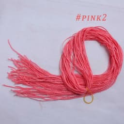Zizi Braids Synthetic Crochet Hair Colored Box Braids Deep Wave Hair Long Senegalse Twist Braiding Hair Extensions for Russia