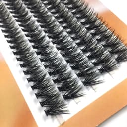 100Pcs Professional Makeup Individual C/D/DD Cluster Eyelashes Grafting False Eyelashes Eyelash Extension Individual Lash Bunch