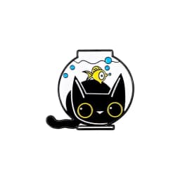 Happy Winter Enamel Pins Custom Bird Cat Fox Turtle Goose Brooches Lapel Badges Animal Sweater Jewelry Gift for Kids Friends