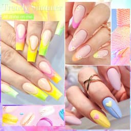 Mtssii Macaron Gel Nail Polish Spring Summer Candy Pink Blue Color For Manicure Semi Permanent Soak Off Nail Art Gel Varnishes