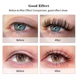 Winky Beauty Flat Lashes Extension For Professionals Ellipse Flat Lash Split Tip Profession Soft Flat Eyelash C/D/CC/DD Curl