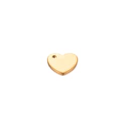 100pcs Stainless Steel Small Heart Charms for DIY Necklace Bracelet Anklet Jewelry Making Handcrafted Accessories