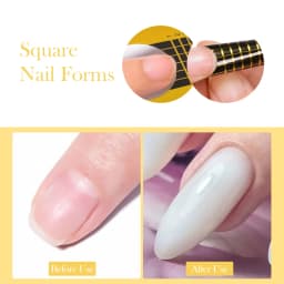 French Nail Form Tips Acrylic UV Gel Extension Curl Form Extension Nail Sticker Art Guide Mold Manicure Nail Art Tools