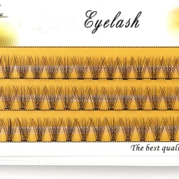 1 Box/60 Bunches Mink Eyelashes Natural 3D Russian Individual Eyelash Extension 10D Eyelash Cluster Makeup Tool Lashes Wholesale