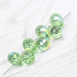 10*8mm Czech Crystal Waterdrop Beads Shiny Faceted Glass Strawberry Beads for Jewelry Making Needlework DIY Handmade Accessories