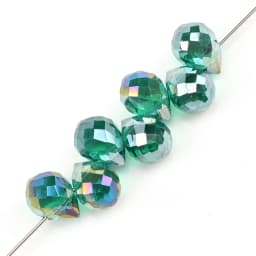 10*8mm Czech Crystal Waterdrop Beads Shiny Faceted Glass Strawberry Beads for Jewelry Making Needlework DIY Handmade Accessories