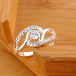 New Streetwear 925 Sterling Silver Shiny Zircon Diamond Rings for Women Wedding Party Gifts Fine Jewelry Engagement Rings