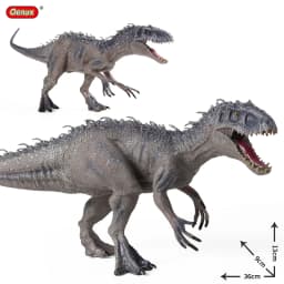Oenux Jurassic Dinosaurs Indominus Rex Mosasaurus Saichania Dilophosauridae Spinosaurus Model Action Figures Collection Kid Toy
