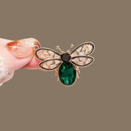 Exquisite Purple Lavender Brooch Women's Brooches Crystal Rhinestone Bouquet Pins Clothing Coat Luxury Jewelry Girl Gift
