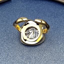 Simple and retro new antique coin ring for female niche, light luxury fairy antique coin ring jewelry wholesale