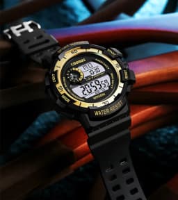 COOBOS Children Digital Watch Fashion LED Sports Watch for Men Kids 30M Waterproof Military Watch Army Electronic Wristwatches