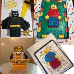 Large Silicone Minifigure Cake Pan Robot Breakable Chocolate Mold DIY Moule Baking Tray For Kids Birthday Party Pastry Accessory