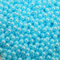 6/8/10mm Plastic Plated AB Color Beads Shiny Acrylic Loose Spacer Beads for DIY Jewelry Making Necklace Bracelet Accessories