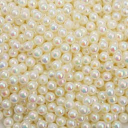6/8/10mm Plastic Plated AB Color Beads Shiny Acrylic Loose Spacer Beads for DIY Jewelry Making Necklace Bracelet Accessories