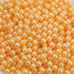 6/8/10mm Plastic Plated AB Color Beads Shiny Acrylic Loose Spacer Beads for DIY Jewelry Making Necklace Bracelet Accessories
