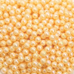 6/8/10mm Plastic Plated AB Color Beads Shiny Acrylic Loose Spacer Beads for DIY Jewelry Making Necklace Bracelet Accessories