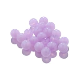 50Pcs 6-10mm Imitation Natural Stone Round Resin Beads Loose Spacer Bead for Jewelry Makeing Bracelet Necklace DIY Accessory