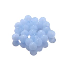 50Pcs 6-10mm Imitation Natural Stone Round Resin Beads Loose Spacer Bead for Jewelry Makeing Bracelet Necklace DIY Accessory