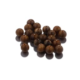 50Pcs 6-10mm Imitation Natural Stone Round Resin Beads Loose Spacer Bead for Jewelry Makeing Bracelet Necklace DIY Accessory