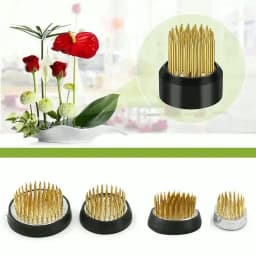 1pcs Round Flower Frog Holder Ikebana Kenzan Flower Art Fixed Arranging Tool Home Decor Living Room Floral Insert Arrangement
