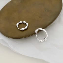 925 Sterling Silver Olive branch hoop Earrings Temperament Simple Inlaid for Women Wedding Jewelry Accessories