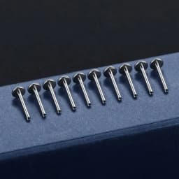 10pcs 1pcs F136 Titanium Internal Thread Labret Piercing Belly Button Base Replacement Accessories Ear Piercing Taper Derma Tool