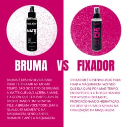 Bruma Fixadora Matte Fix 120ml - Miss Rôse