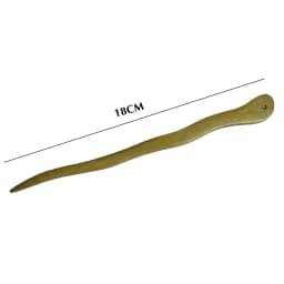 Chinese Wood Hair Stick Simple Girla Daily Hairpin Chopstick Vintage Han Costume Headpiece For Women Classic Hair Bun Jewelry