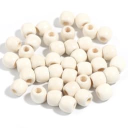Natural Wooden Beads For Jewelry Making Big Hole Wood Beads Loose Spacer Beads DIY Hair Accessories Bracelet Necklace Wholesale