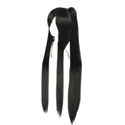 HAIRJOY Synthetic Hair Cosplay Wigs Long Ponytail Black Purple Red Grey Wig High Temperature Fiber