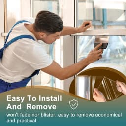 Explosion-proof Window Film Clear Security and Safety Scratch Resistant Tranparent Film Window Glass Protection Sticker for Home