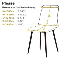 Velvet Short Back Chair Cover Stretch Slipcovers Elastic Seat Chair Cover Dining Room Bar Office Party Banquatet Wedding Kitchen