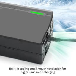 36V 48V 60V 72V Charger 2A 5A Lithium Battery Pack 42 54.6 67.2 84V 10 13 16 20S Smart Intelligent Fast Charging Charger EU Plug