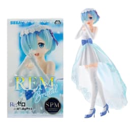 Anime Rem Figure Wedding Dress Crystal Dress Dress Up Figure RE: Zero-Starting Life in Another World Model Toy Action Figure