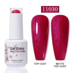 Clou Beaute HEMA TPO FREE Gel Nail Polish Semi-permanent Hybrid Black Red Color Gel Polish Nail Art UV Nail Enamels Varnish