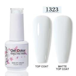 Clou Beaute HEMA TPO FREE Gel Nail Polish Semi-permanent Hybrid Black Red Color Gel Polish Nail Art UV Nail Enamels Varnish
