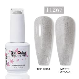 Clou Beaute HEMA TPO FREE Gel Nail Polish Semi-permanent Hybrid Black Red Color Gel Polish Nail Art UV Nail Enamels Varnish