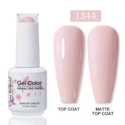 Clou Beaute HEMA TPO FREE Gel Nail Polish Semi-permanent Hybrid Black Red Color Gel Polish Nail Art UV Nail Enamels Varnish