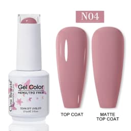 Clou Beaute HEMA TPO FREE Gel Nail Polish Semi-permanent Hybrid Black Red Color Gel Polish Nail Art UV Nail Enamels Varnish