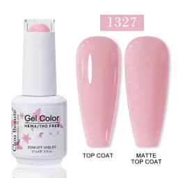 Clou Beaute HEMA TPO FREE Gel Nail Polish Semi-permanent Hybrid Black Red Color Gel Polish Nail Art UV Nail Enamels Varnish