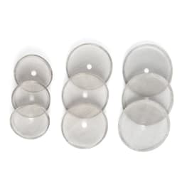 3 PCS of reusable stainless steel French filter press coffee machine, detachable mesh filter, coffee pot filter cartridge