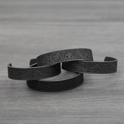 Punk Retro Nordic Viking Rune Bracelet for Men Women Stainless Steel Tree of Life Bracelet Fashion Amulet Jewelry Gift Wholesale